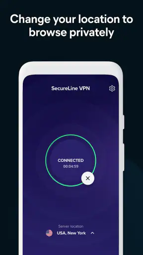 Avast SecureLine VPN Proxy screenshot