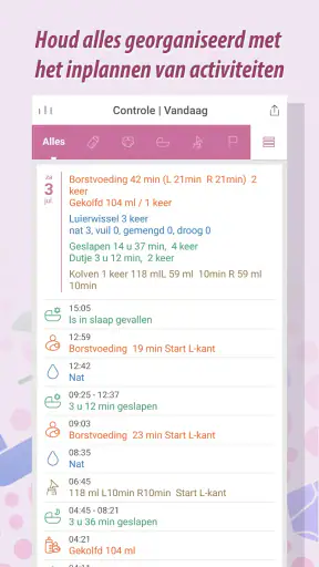 Baby Tracker - Babydagboek screenshot
