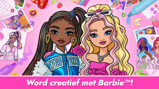 Barbie Kleurencreaties NETFLIX screenshot