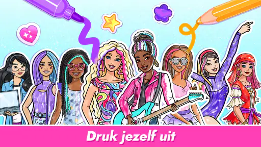 Barbie Kleurencreaties NETFLIX screenshot