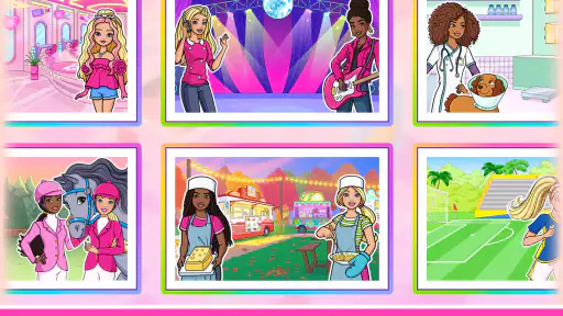 Barbie Kleurencreaties NETFLIX screenshot