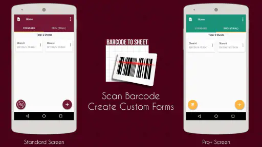 Barcode to Sheet screenshot