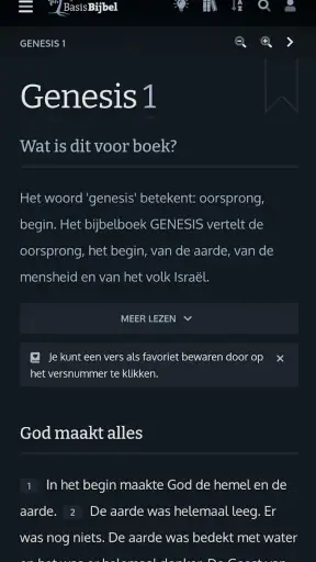 Basis Bijbel screenshot