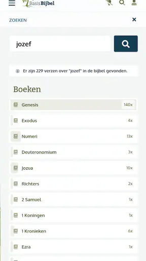 Basis Bijbel screenshot