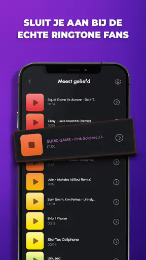 Beltonen Muziek voor Telefoon screenshot