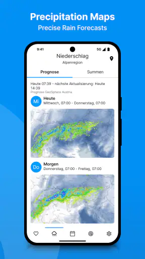 bergfex: Weer & Regenradar screenshot