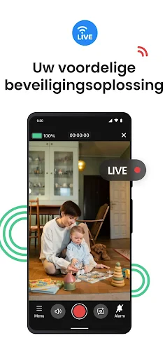 Beveiligingscamera Visory screenshot