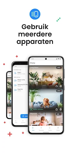 Beveiligingscamera Visory screenshot