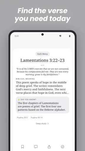 Bible Scroll: Daily Verse screenshot
