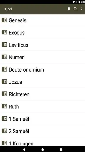 Bijbel app Nederlands audio screenshot