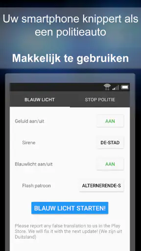 Blauw licht & Politie Volgen screenshot
