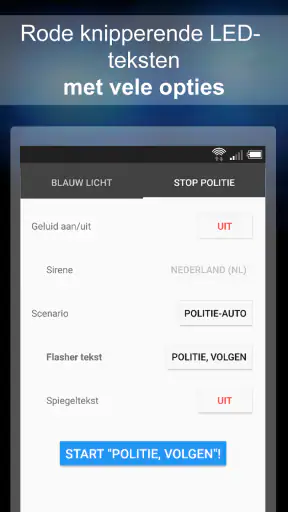 Blauw licht & Politie Volgen screenshot