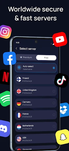Blazar VPN: Super Fast Connect screenshot