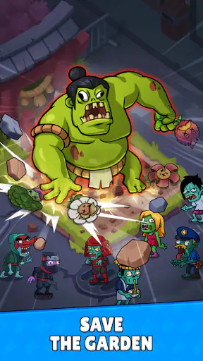Bloemen vs Zombies: Defense screenshot