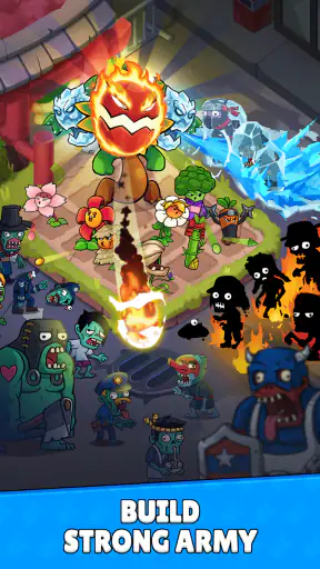 Bloemen vs Zombies: Defense screenshot