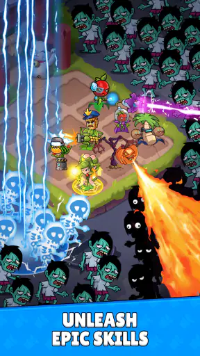 Bloemen vs Zombies: Defense screenshot
