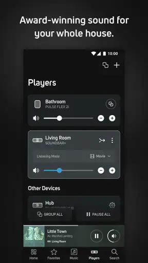 BluOS Controller screenshot