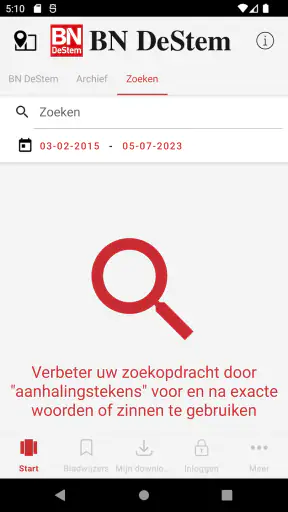 BN DeStem - Digitale krant screenshot
