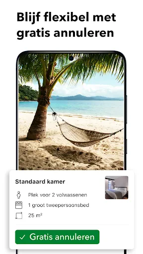 Booking.com Hotelreserveringen screenshot