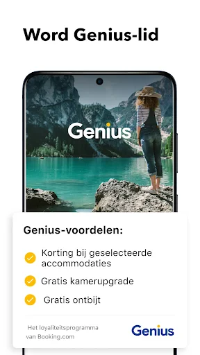 Booking.com Hotelreserveringen screenshot