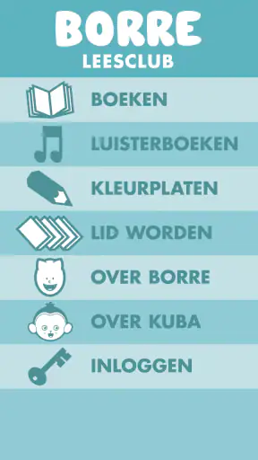 Borre Leesclub screenshot