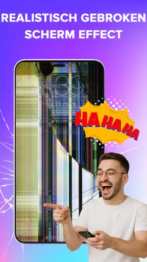 Broken Screen: Magic Wallpaper screenshot