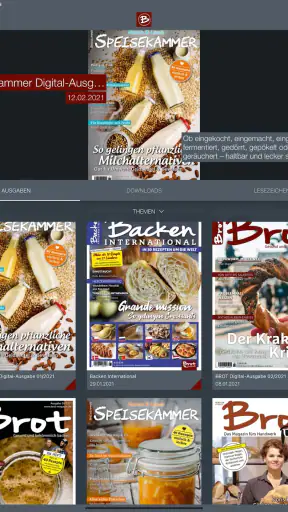 Brot Magazin screenshot