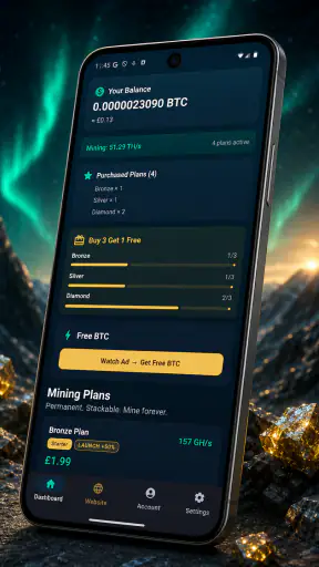 BTC Cloud Miner screenshot