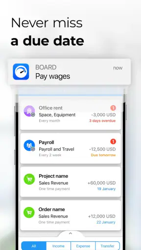 BudgetBakers Board screenshot