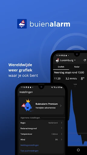 Buienalarm: Weer & Regenradar screenshot