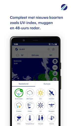 Buienradar - weer screenshot