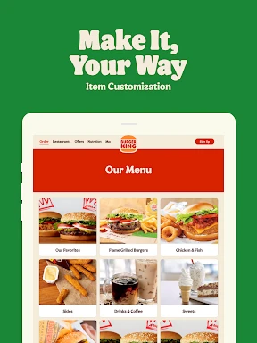 Burger King screenshot