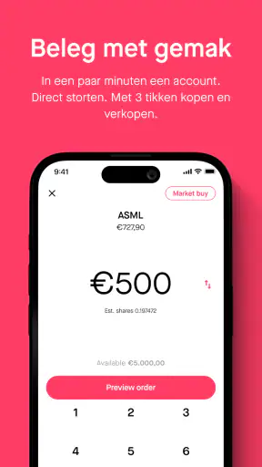 BUX by ABN AMRO: Beleggen screenshot