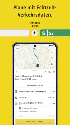BVG Fahrinfo: Routenplaner screenshot