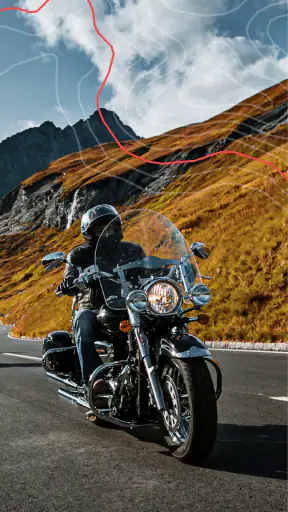 calimoto — motor navigatie screenshot