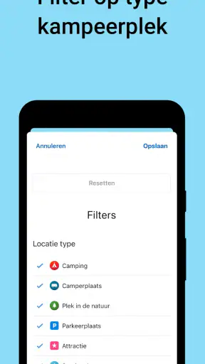 Campy - Camping, Kamperen Park screenshot