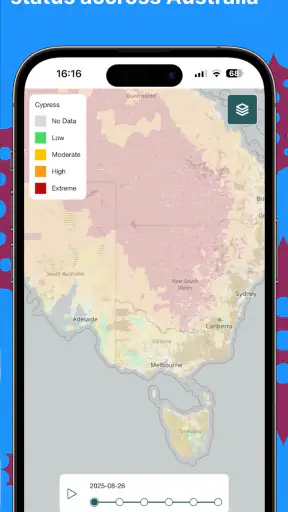 Canberra Pollen Count screenshot