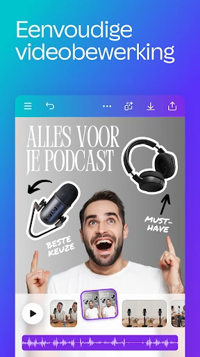 Canva: ontwerp, foto en video screenshot