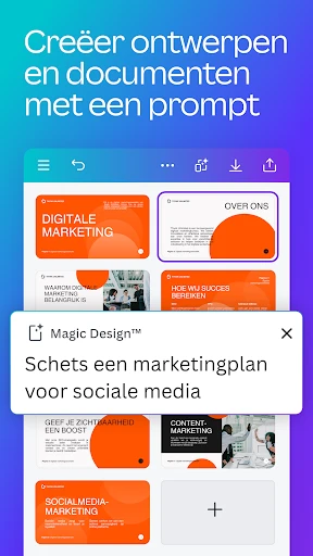 Canva: ontwerp, foto en video screenshot