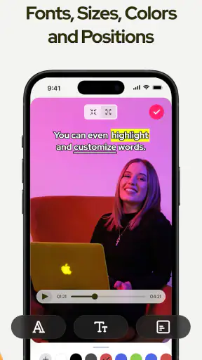 Captions for Videos - SUBCAP screenshot