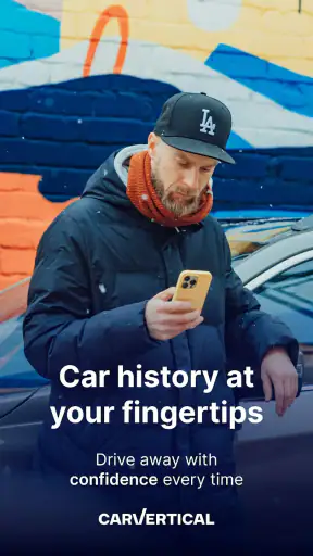 carVertical: VIN-check screenshot