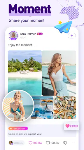 Chamet - Live Chat & Party screenshot