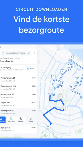Spoke (Circuit)-routeplanner screenshot