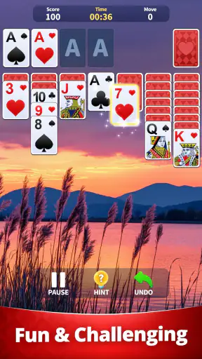 Classic Solitaire: Dream Time screenshot