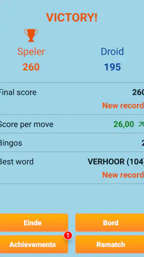 Classic Words+ (Nederlands) screenshot