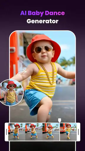 Clipfly - AI Baby Dance Video screenshot
