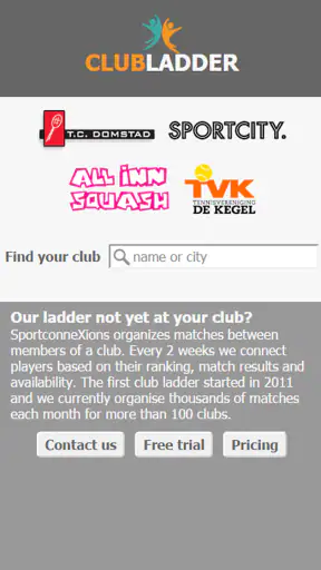 ClubMatch screenshot