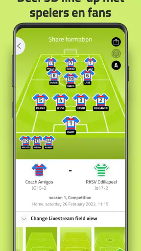Coach Amigo screenshot