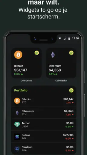 CoinGecko: Crypto-prijstracker screenshot