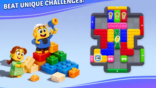 Color Block: Jam Puzzle 3D screenshot